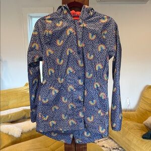 Cat & Jack Polka Dot Navy Jacket